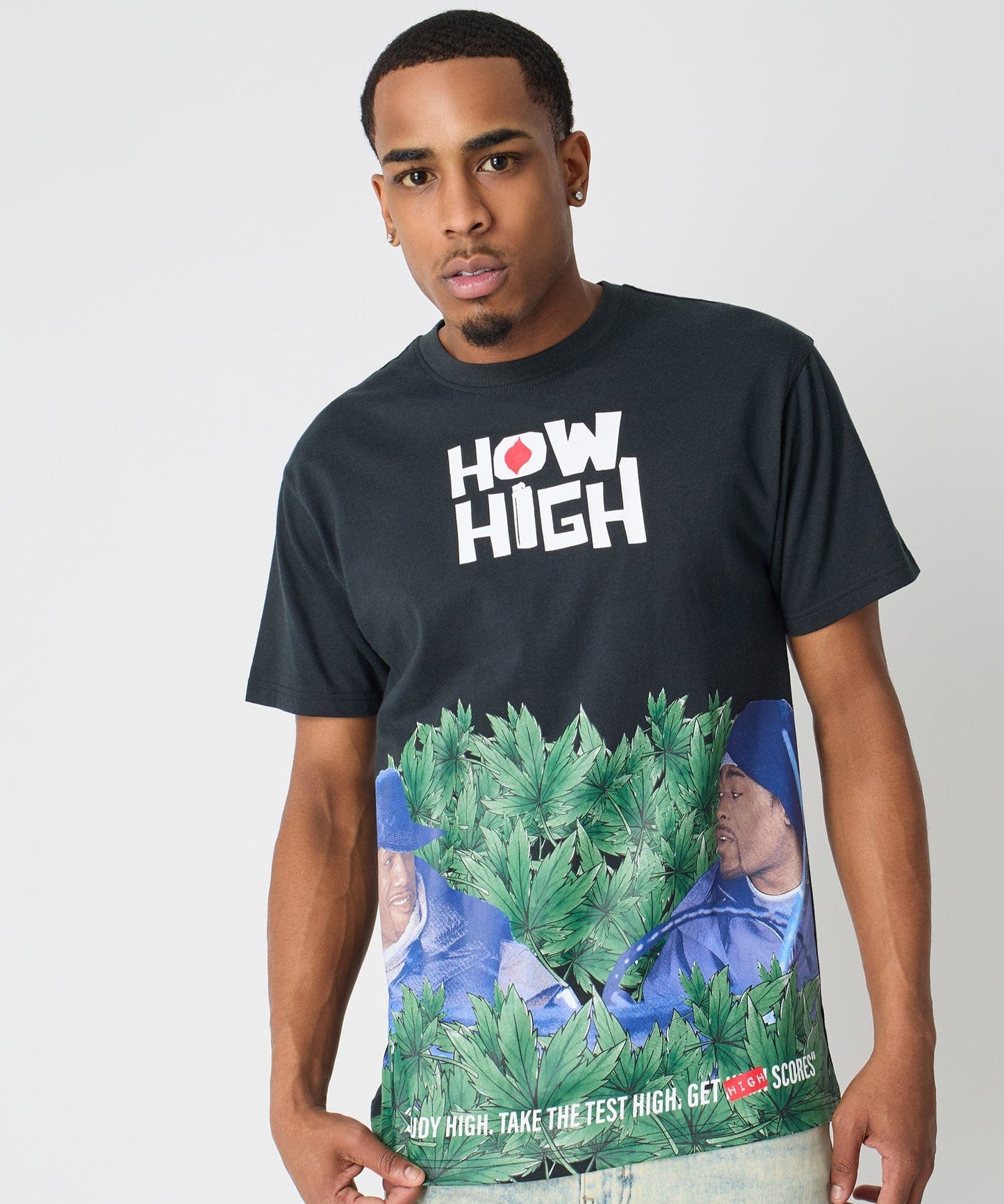 How High Short Sleeve Tee - Black