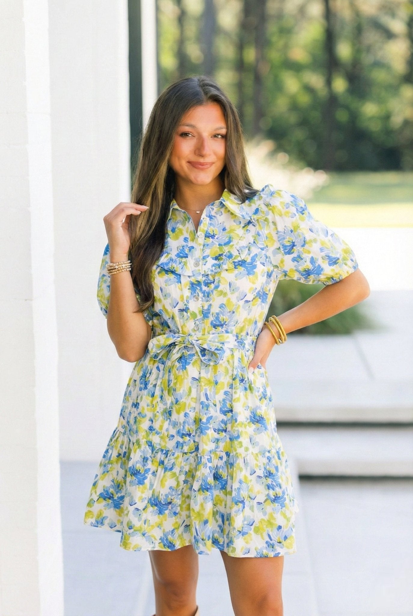 Beyond The Horizon Floral Print Dress