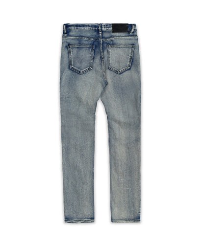 Plus Size Touch Up Paint Splatter Moto Jeans