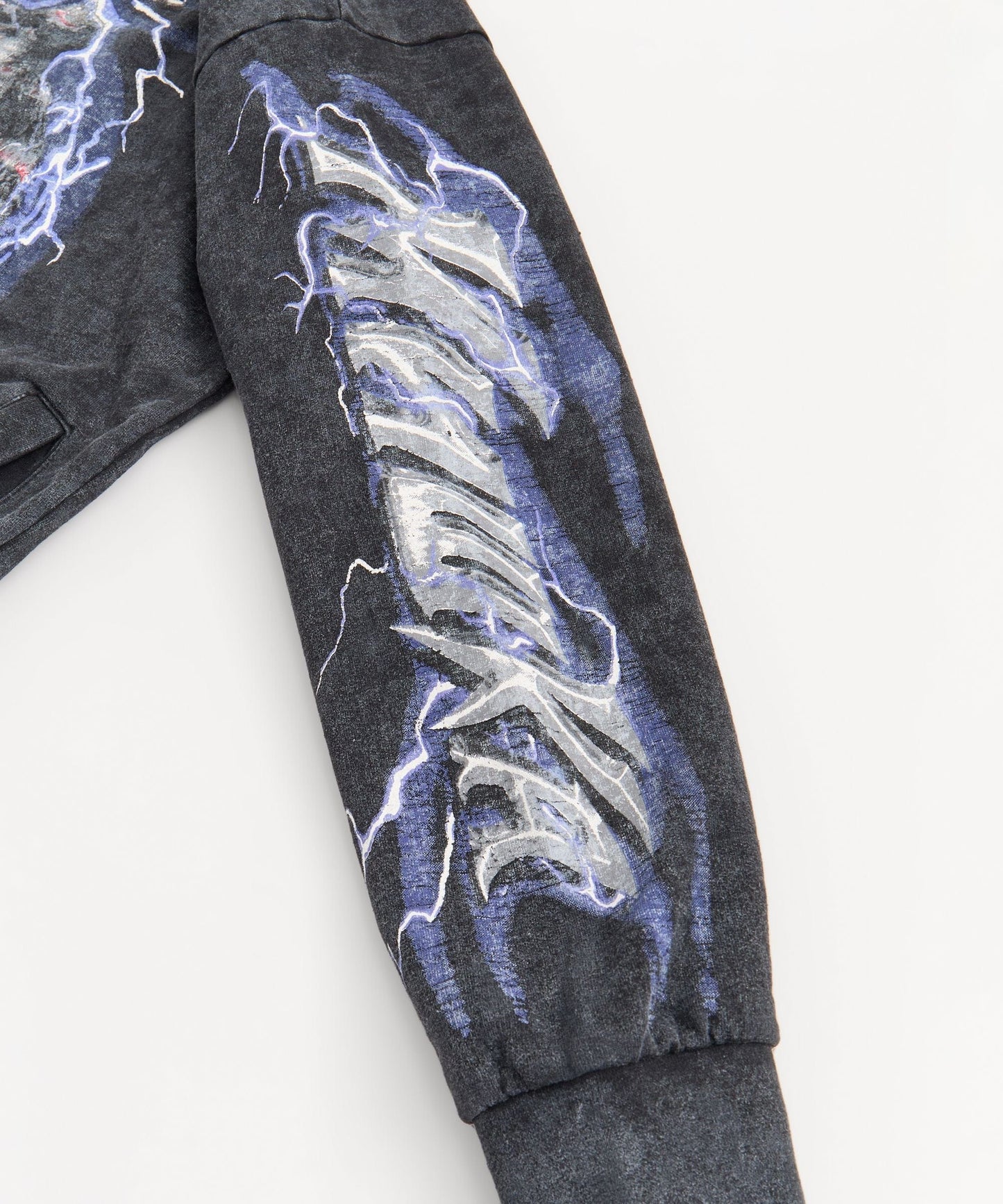 Mishka Eye Washed Hoodie - Black