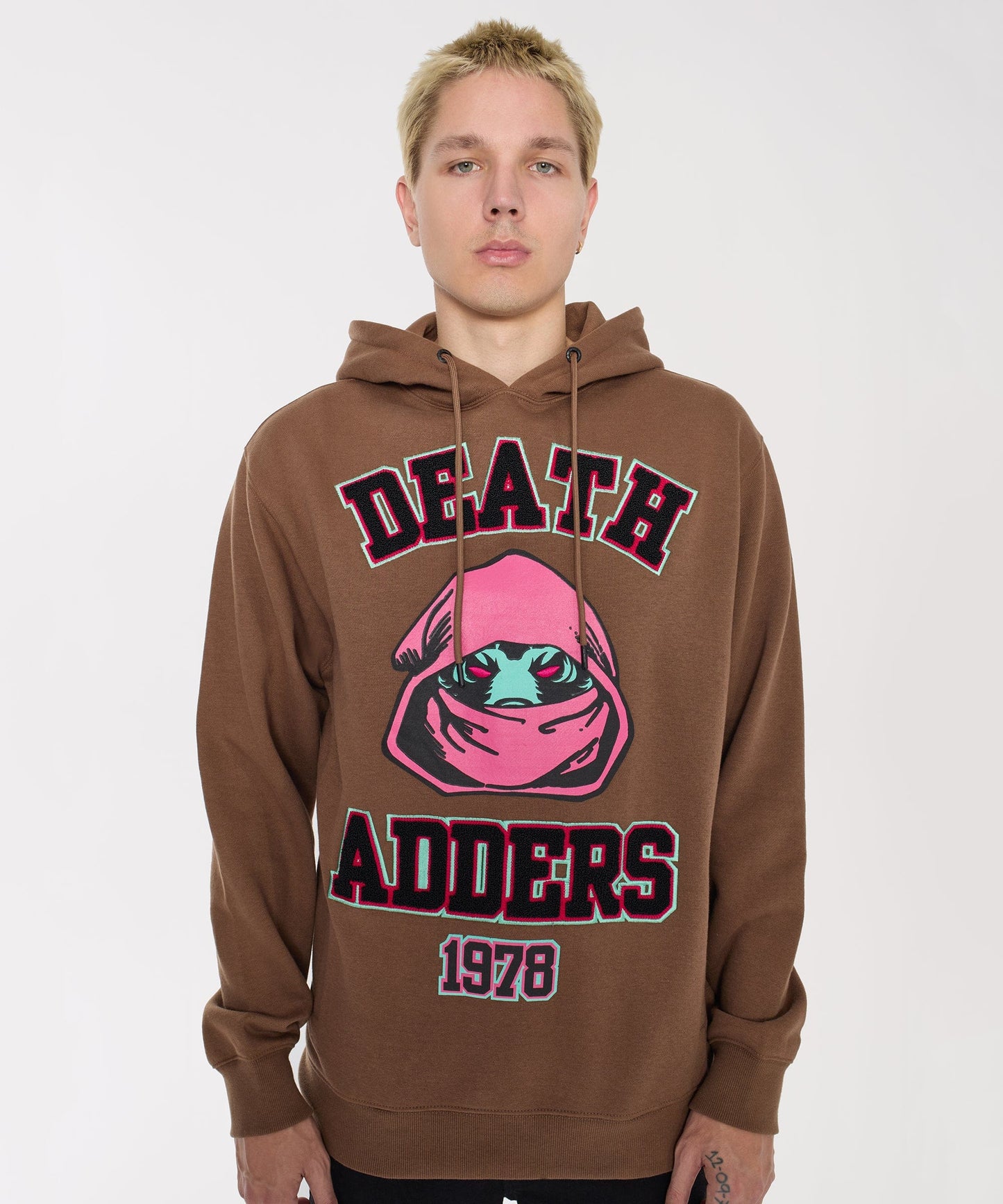 Mishka Death Adders 1978 Hoodie - Brown