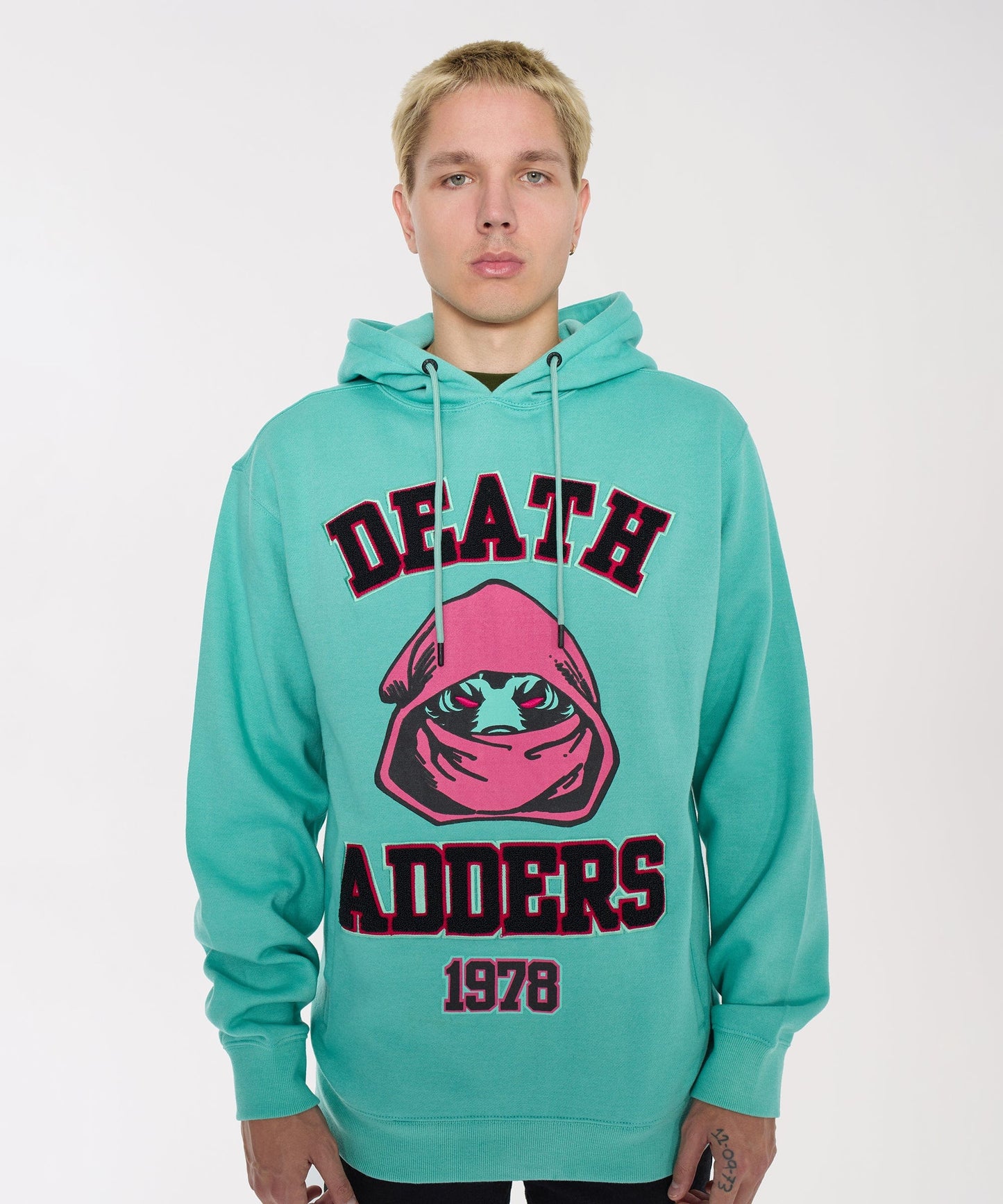 Mishka Death Adders 1978 Hoodie - Light Blue