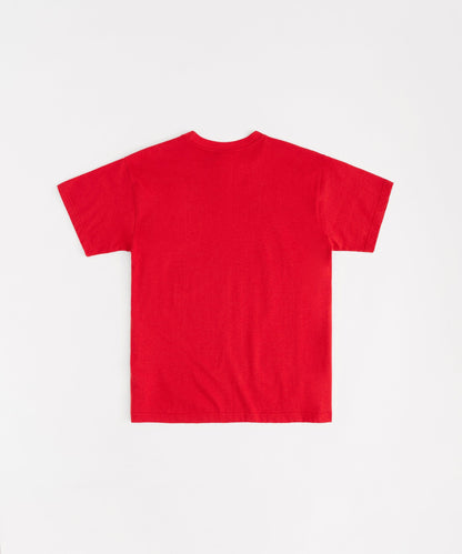 Mishka Still King Embroidered Short Sleeve Tee - Red
