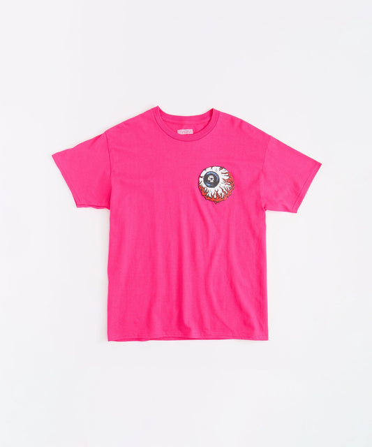 Mishka Lamour Keep Watch Crest Short Sleeve Tee - Pink