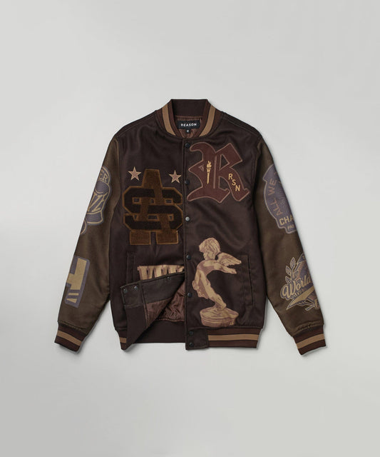 Champions Varsity Jacket - Brown
