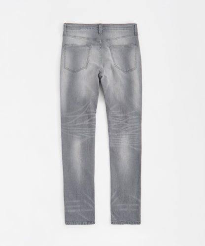 Rip and Repair Denim Jeans - Grey