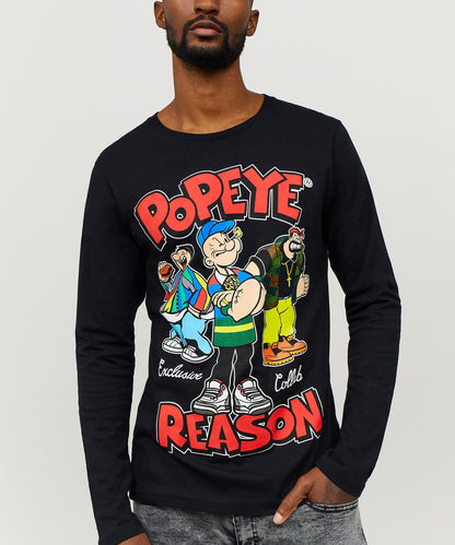 Popeye Vintage Flex Long Sleeve Tee
