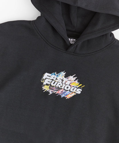 Fast & Furious Chenille Patched Hoodie - Black