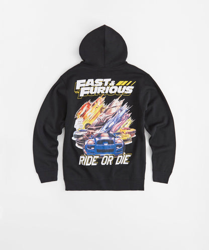 Fast & Furious Chenille Patched Hoodie - Black