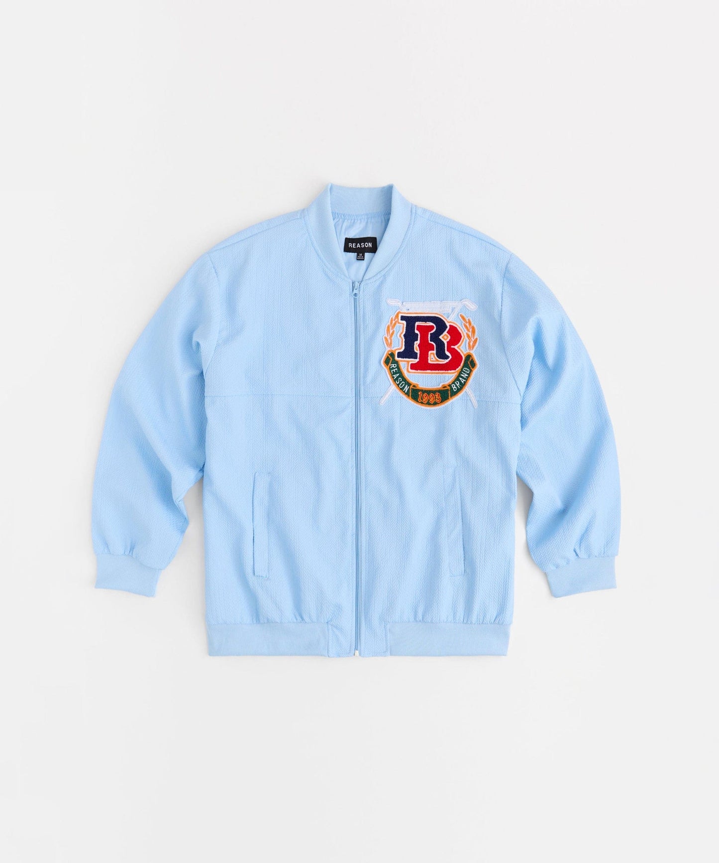 Coaches RB Applique Jacket - Light Blue