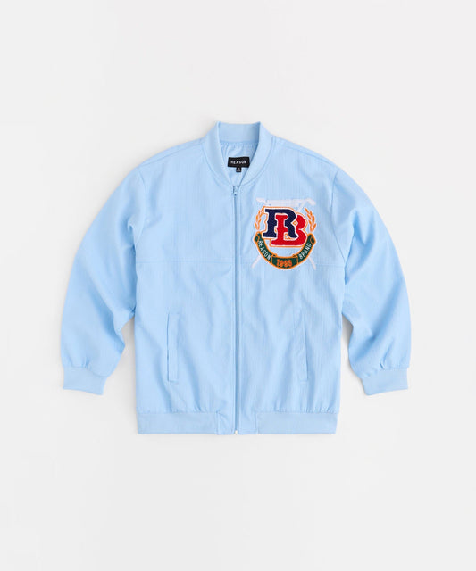 Coaches RB Applique Jacket - Light Blue