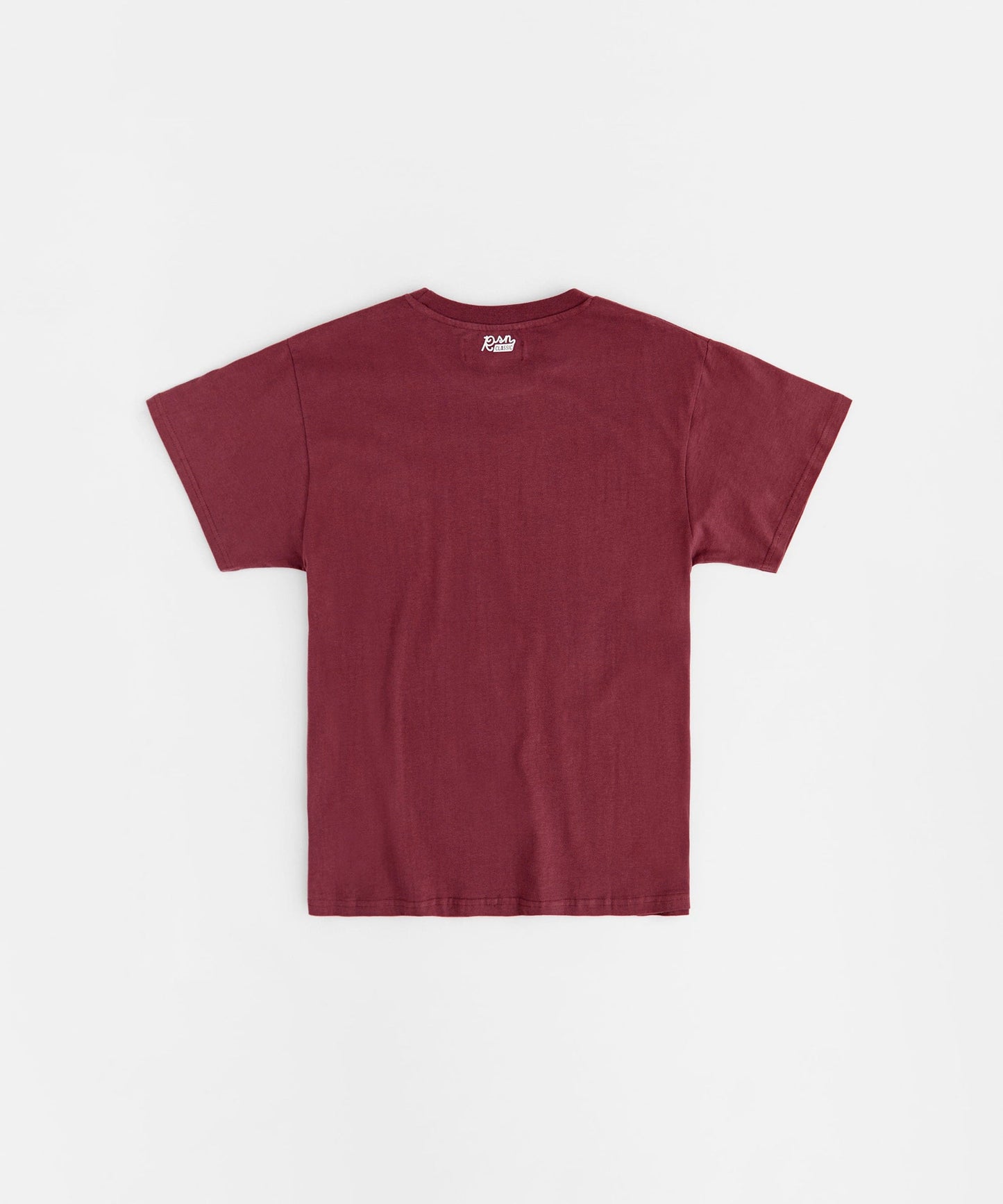 Essential Heavyweight Oversized Fit Super Soft Tee - Burgundy