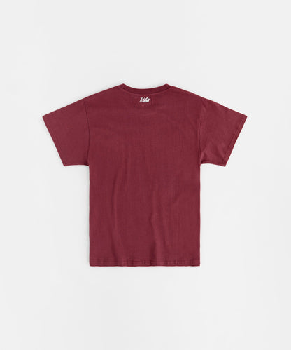 Essential Heavyweight Oversized Fit Super Soft Tee - Burgundy