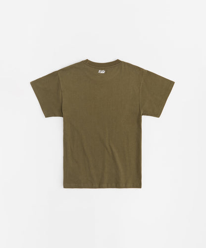 Essential Heavyweight Oversized Fit Super Soft Tee - Olive Green