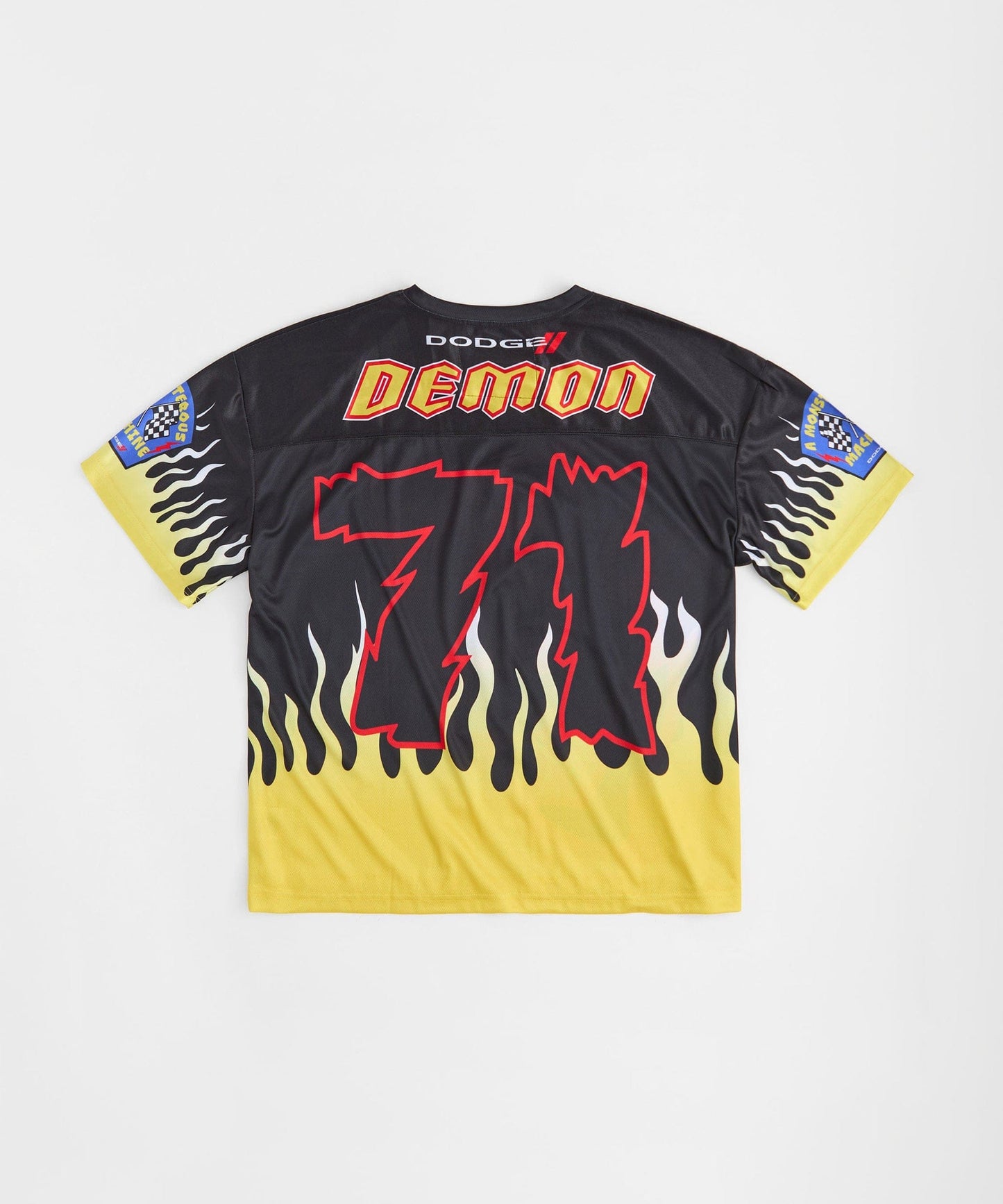 Dodge Demon Football Jersey - Black