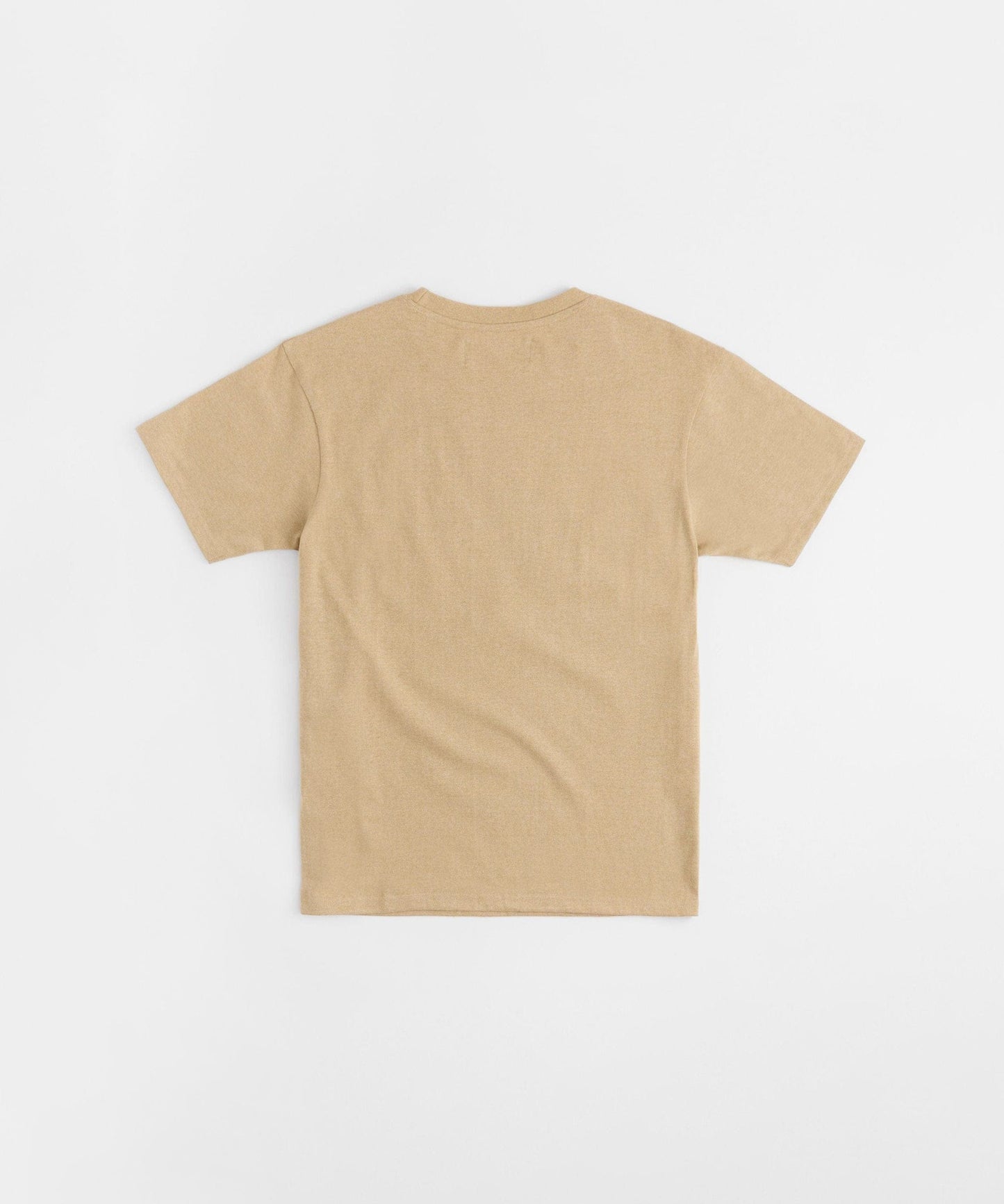 How High Degrees Embroidered Short Sleeve Tee - Tan