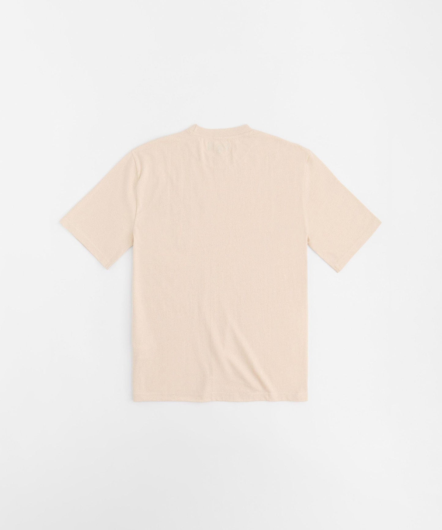 Cross Applique Short Sleeve Tee - Cream