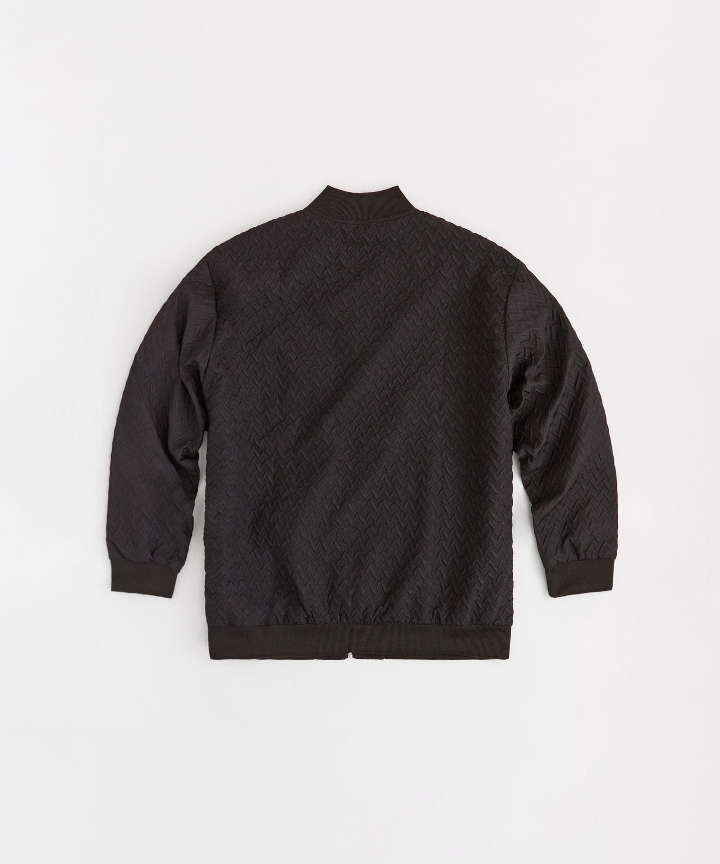 Coaches Chenille Patched Champions Jacket - Black