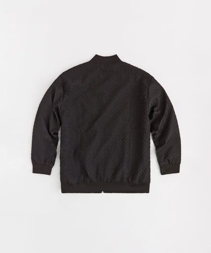 Coaches Chenille Patched Champions Jacket - Black