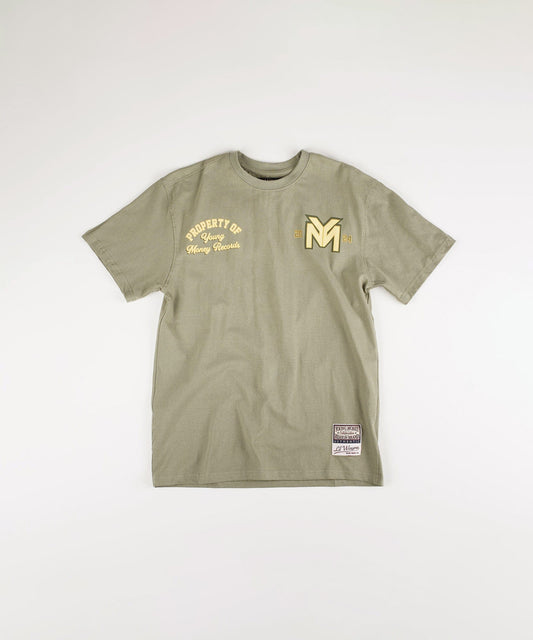 Lil Wayne Young Money Records Short Sleeve Tee - Olive Green