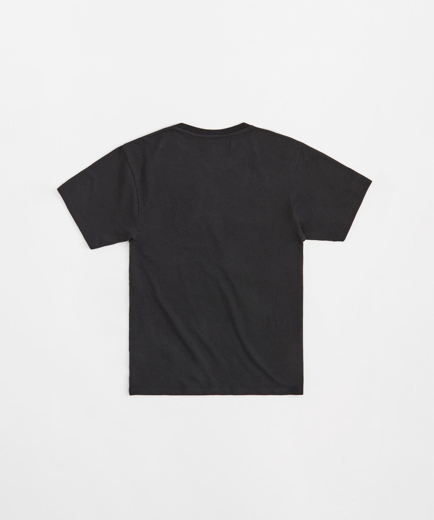 Trust No One Chenille Patched Short Sleeve Tee - Black
