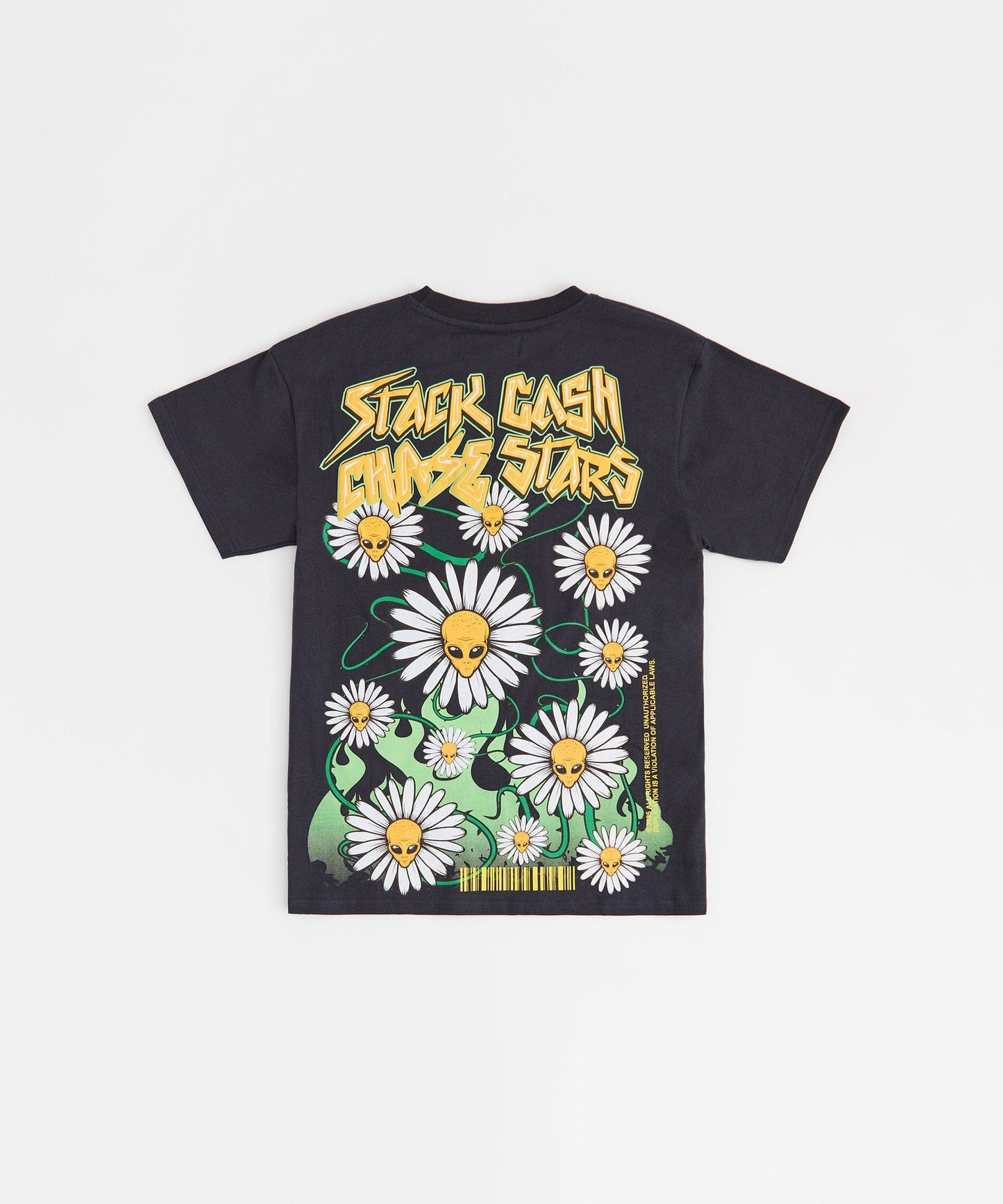 Stack Cash Short Sleeve Tee - Grey