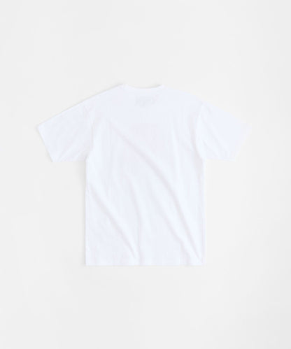 Teddy Rhinestone Short Sleeve Tee - White