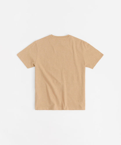 All We Trust is Us Embroidered Short Sleeve Tee - Khaki