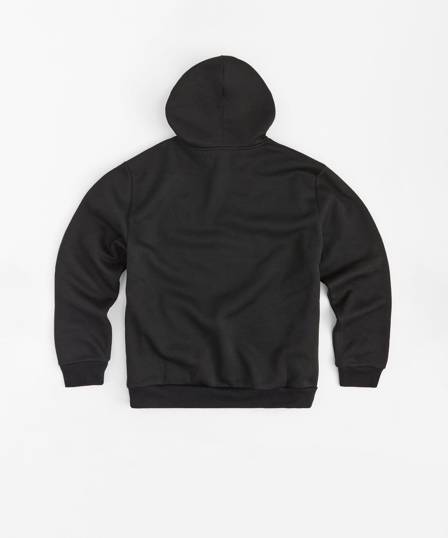 Defy The System Embroidered Hoodie - Black