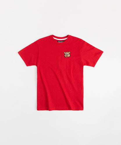 Cub Chenille Patch Short Sleeve Tee - Red