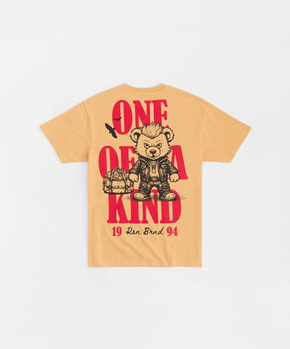 Built Different Rhinestone Short Sleeve Tee - Khaki