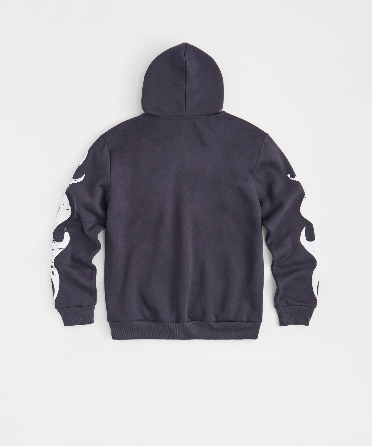 Hustle Chenille Patched Hoodie - Black