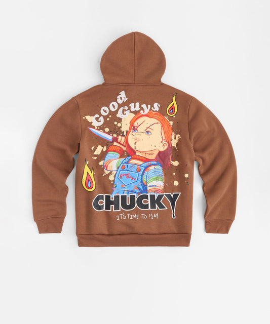 Chucky Good Guys Hoodie - Brown