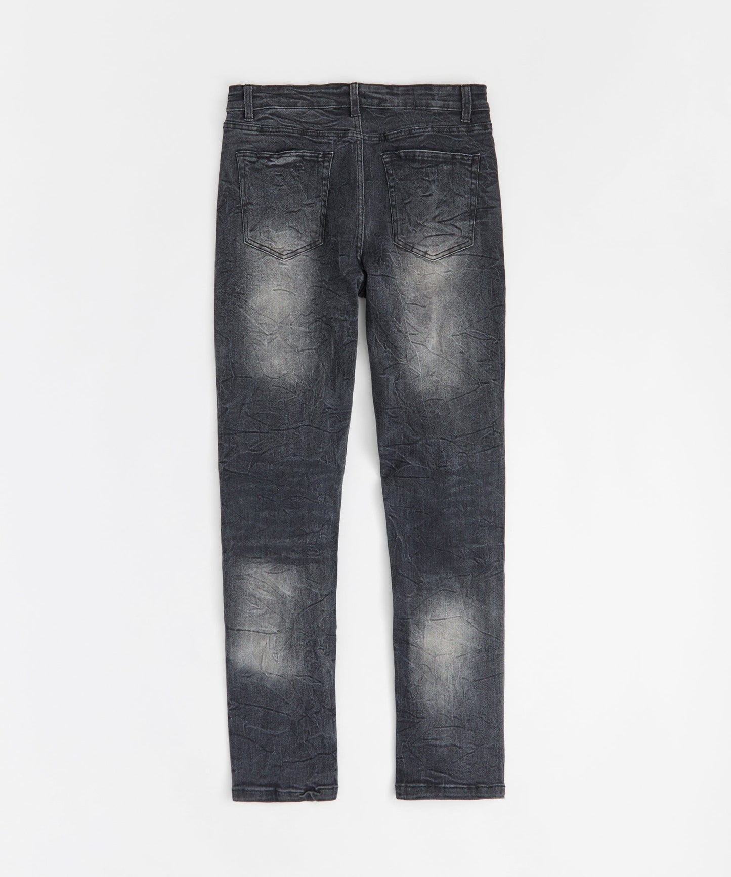 Destroyed Denim Jeans - Black