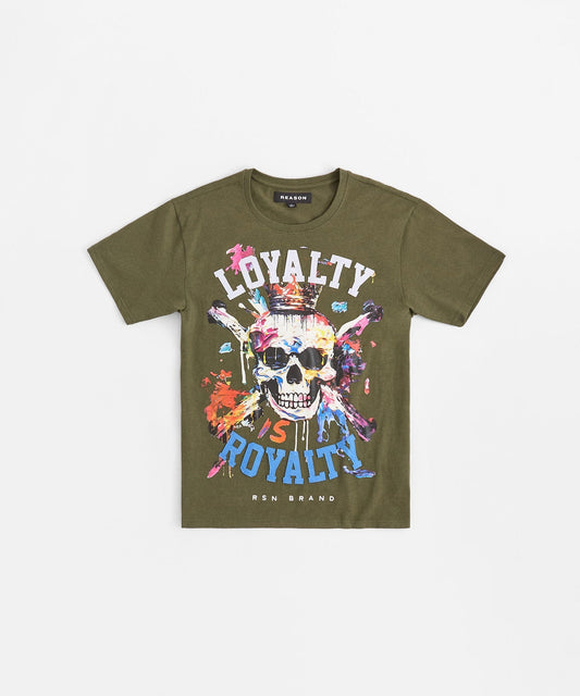 Loyalty Short Sleeve Tee - Olive Green