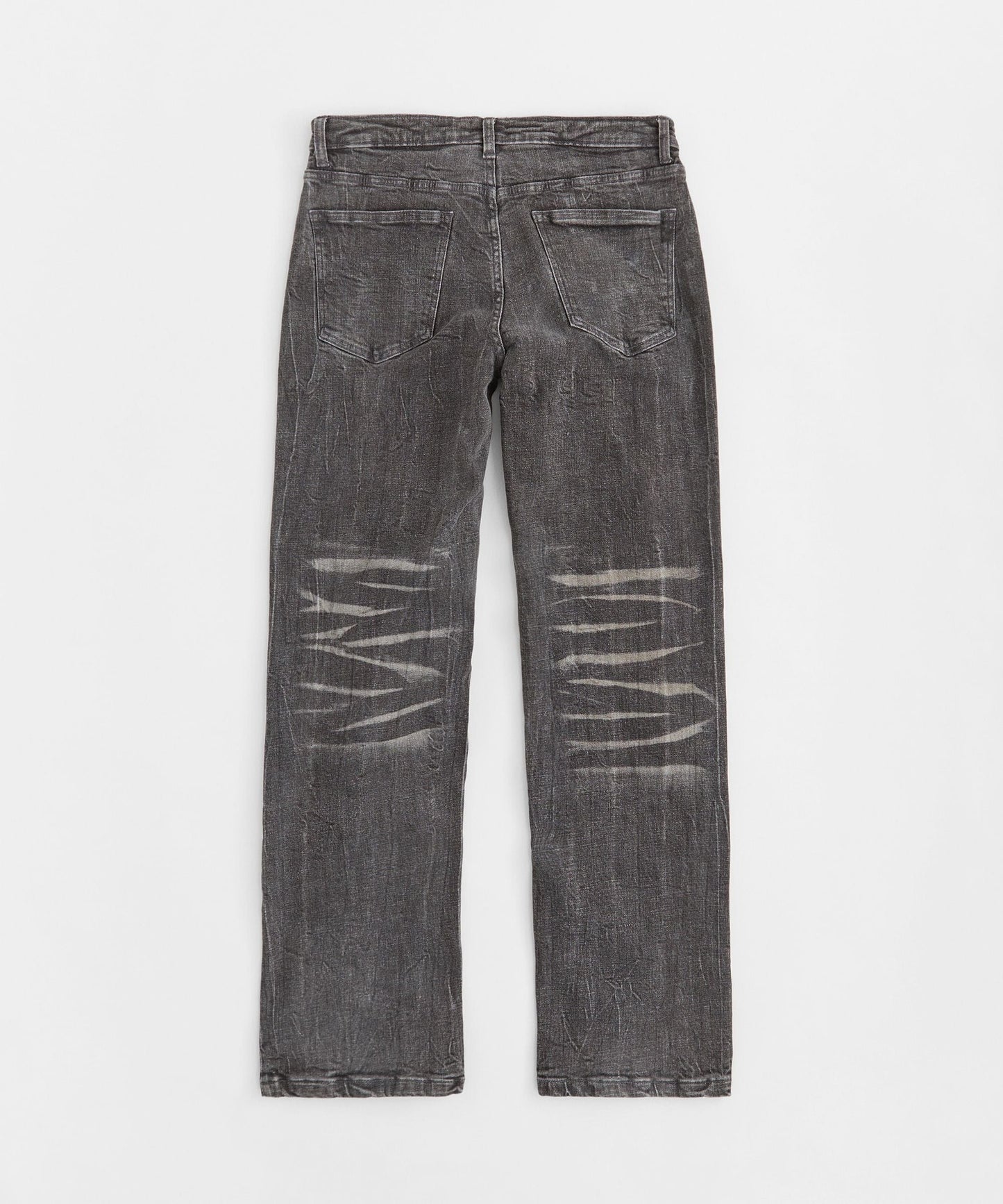 Washed Fleur Denim Pant - Black