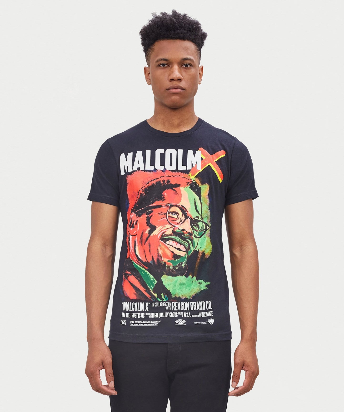 Malcolm X Portrait Tee