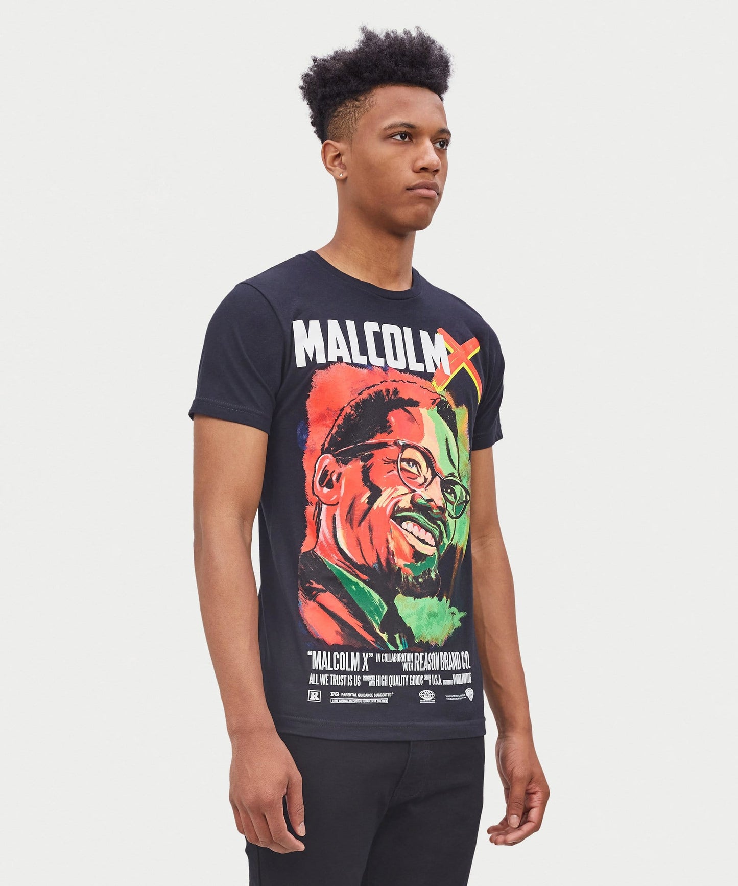 Malcolm X Portrait Tee