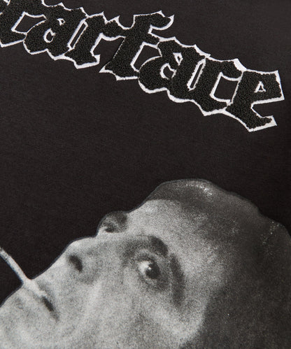 Scarface Old English Chenille Hoodie - Black