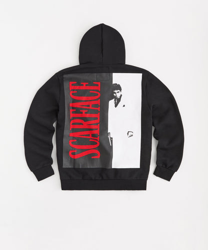 Scarface Sugar Print Classic Hoodie - Black