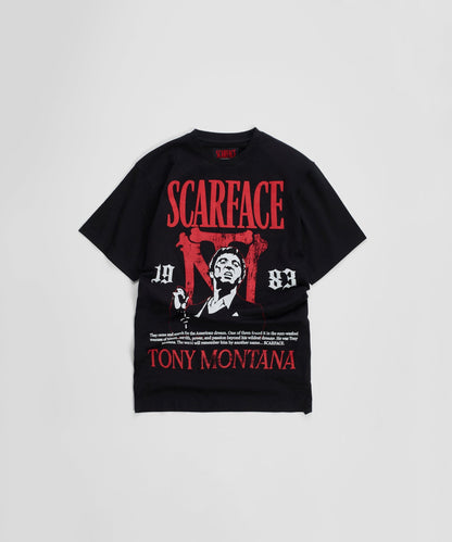 Scarface Tony Montana Short Sleeve Tee - Black