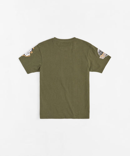 Scarface Racing Short Sleeve Tee - Olive Green