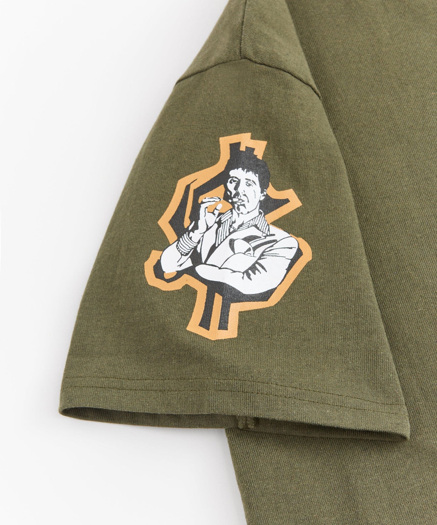 Scarface Racing Short Sleeve Tee - Olive Green