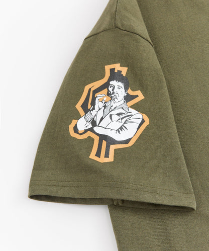 Scarface Racing Short Sleeve Tee - Olive Green