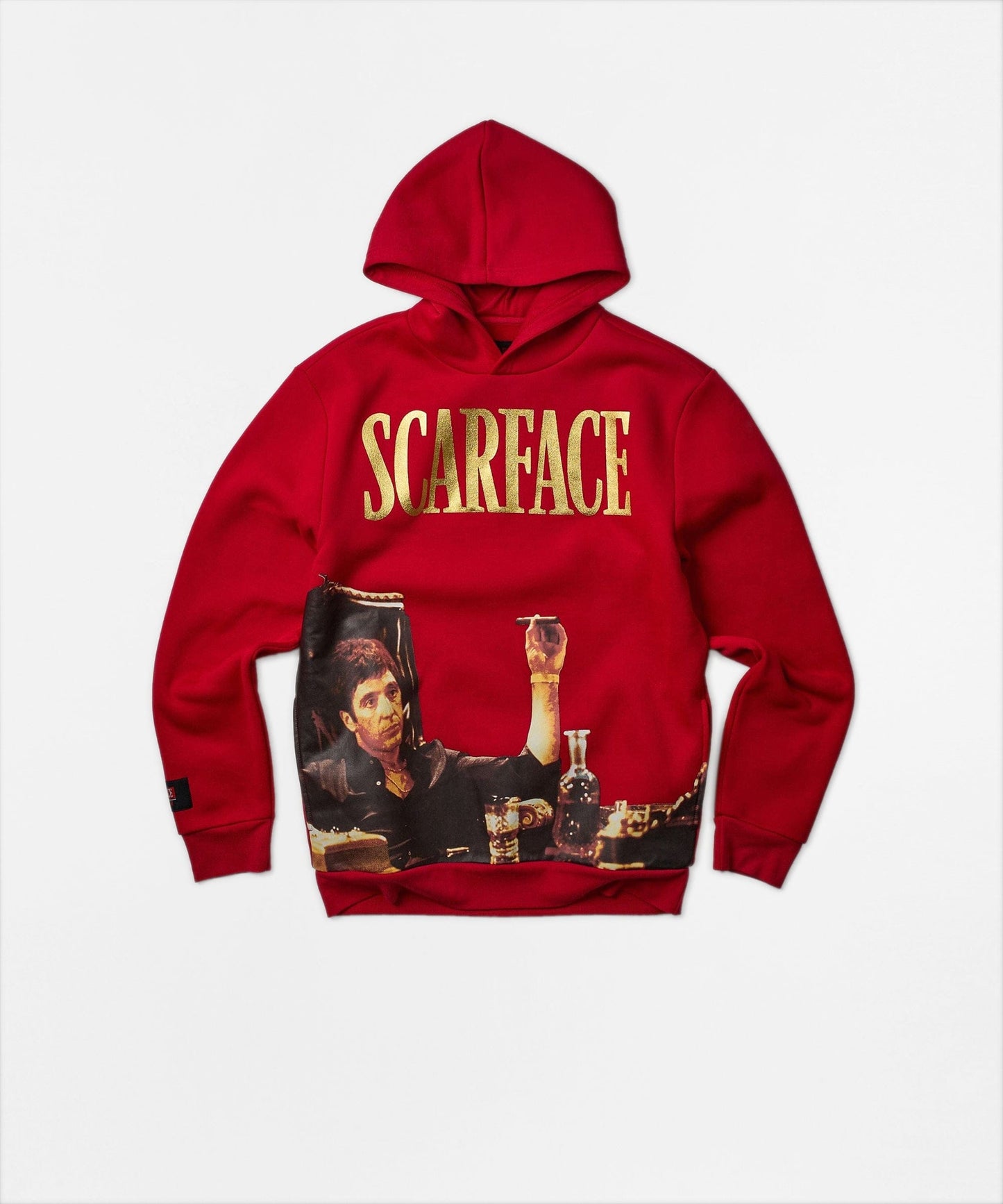 Scarface Photo Print Hoodie - Red