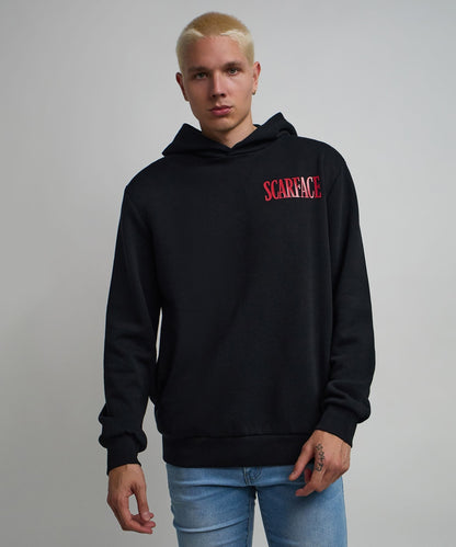 Scarface Sugar Print Classic Hoodie - Black