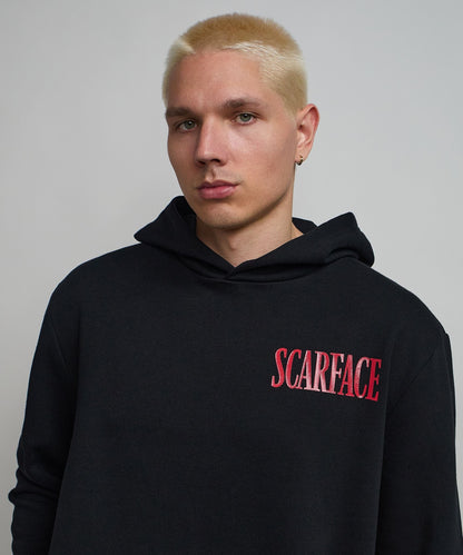 Scarface Sugar Print Classic Hoodie - Black