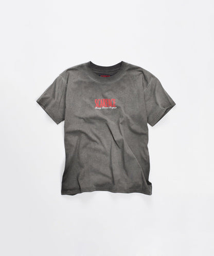 Scarface Money Power Respect Short Sleeve Tee - Washed Black