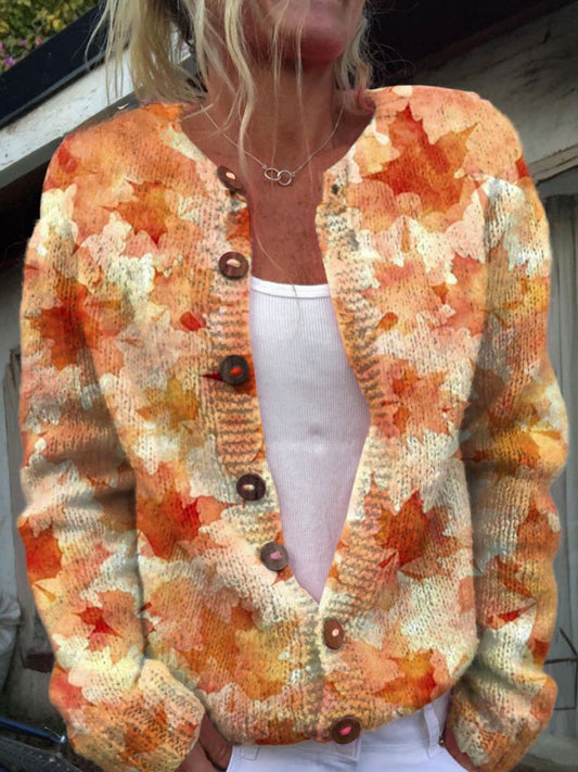 Scarlett | Autumn Floral Sweater