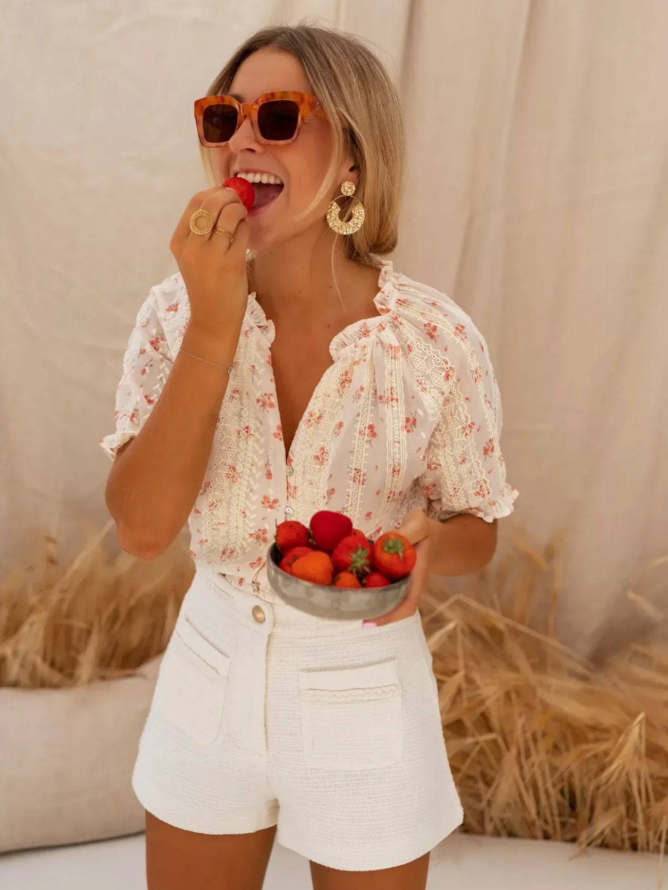 Devon | Floral Charm Blouse